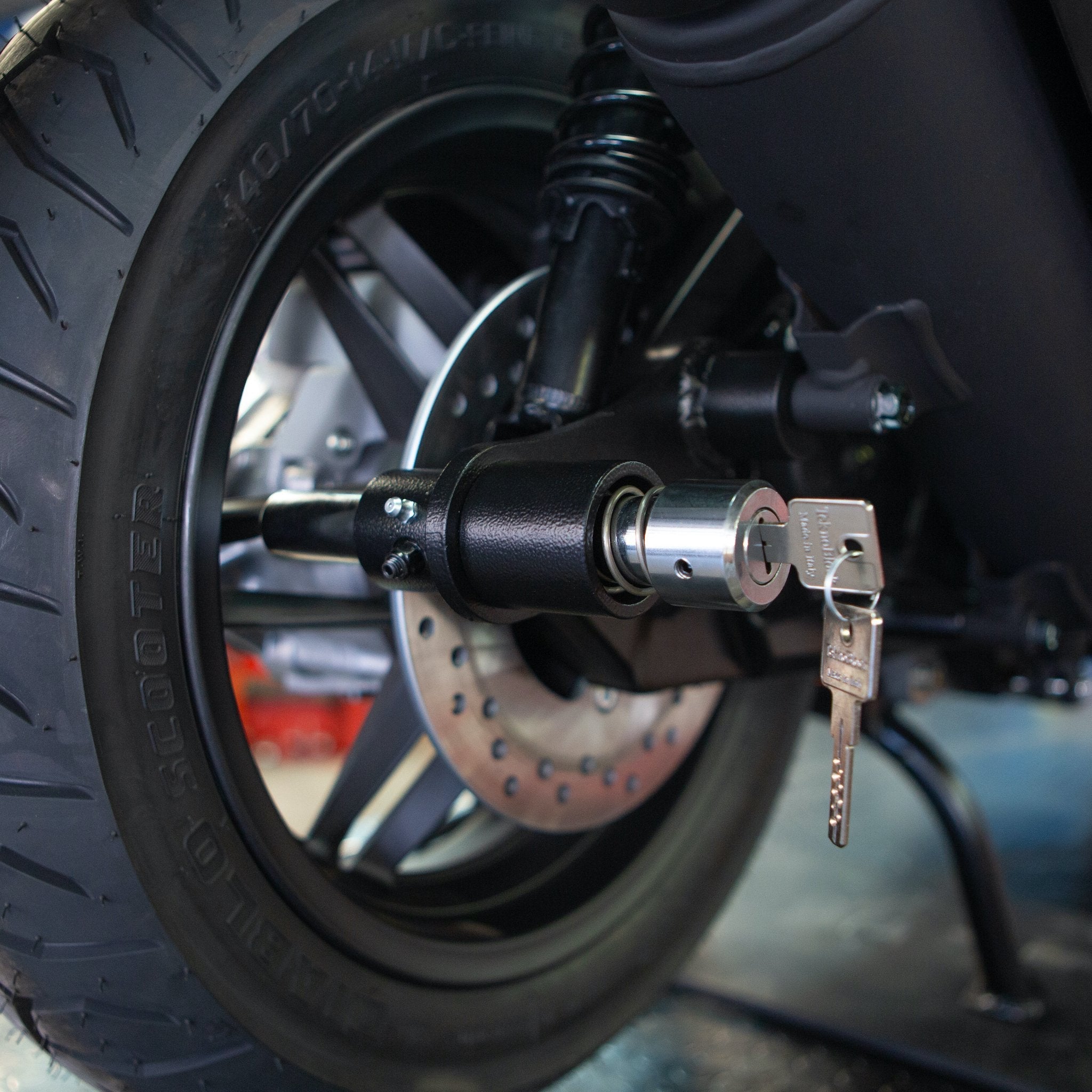 Broco Freno a Disco per Scooter Elettrico,Blocca Ruota Moto, antifurto Moto Blocco Disco Allarme antifurto Freni a Disco Ruota con Filo Mijia M365 Scooter Elettrico Broco Freno a Disco per Scooter Elettrico,Blocca Ruota Moto, antifurto Moto Blocco Disco Allarme antifurto Freni a Disco Ruota con Filo Mijia M365 Scooter Elettrico